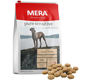 MERA-pure-sensitive-Truthahn-Reis-Hundefutter-trocken